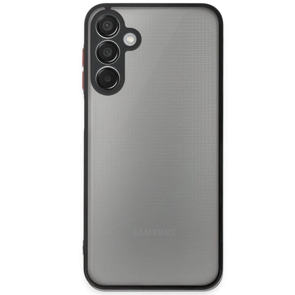 Mey İthalat® Samsung Galaxy A16 5G Kılıf Montreal Silikon Kapak - Siyah
