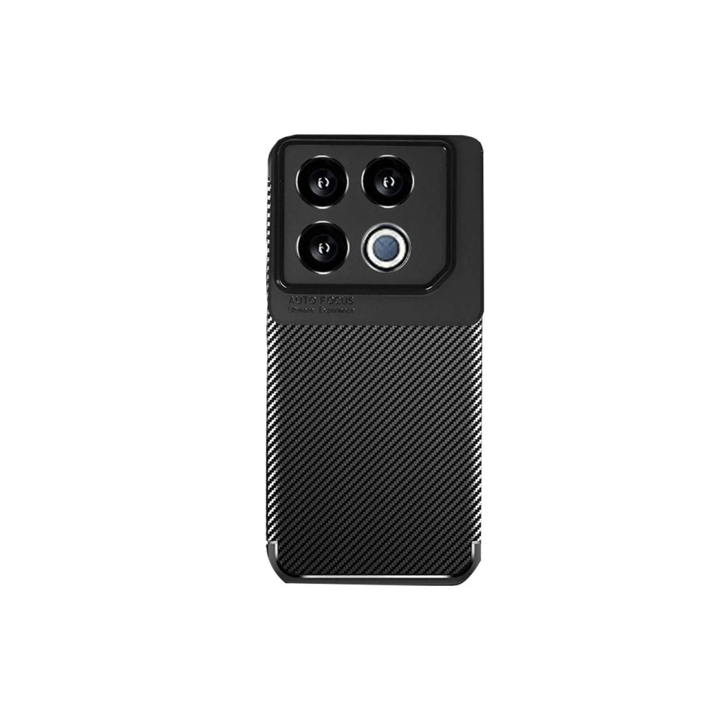 Mey İthalat® İnfinix GT 20 Pro Kılıf Auto Focus Karbon Kapak - Siyah