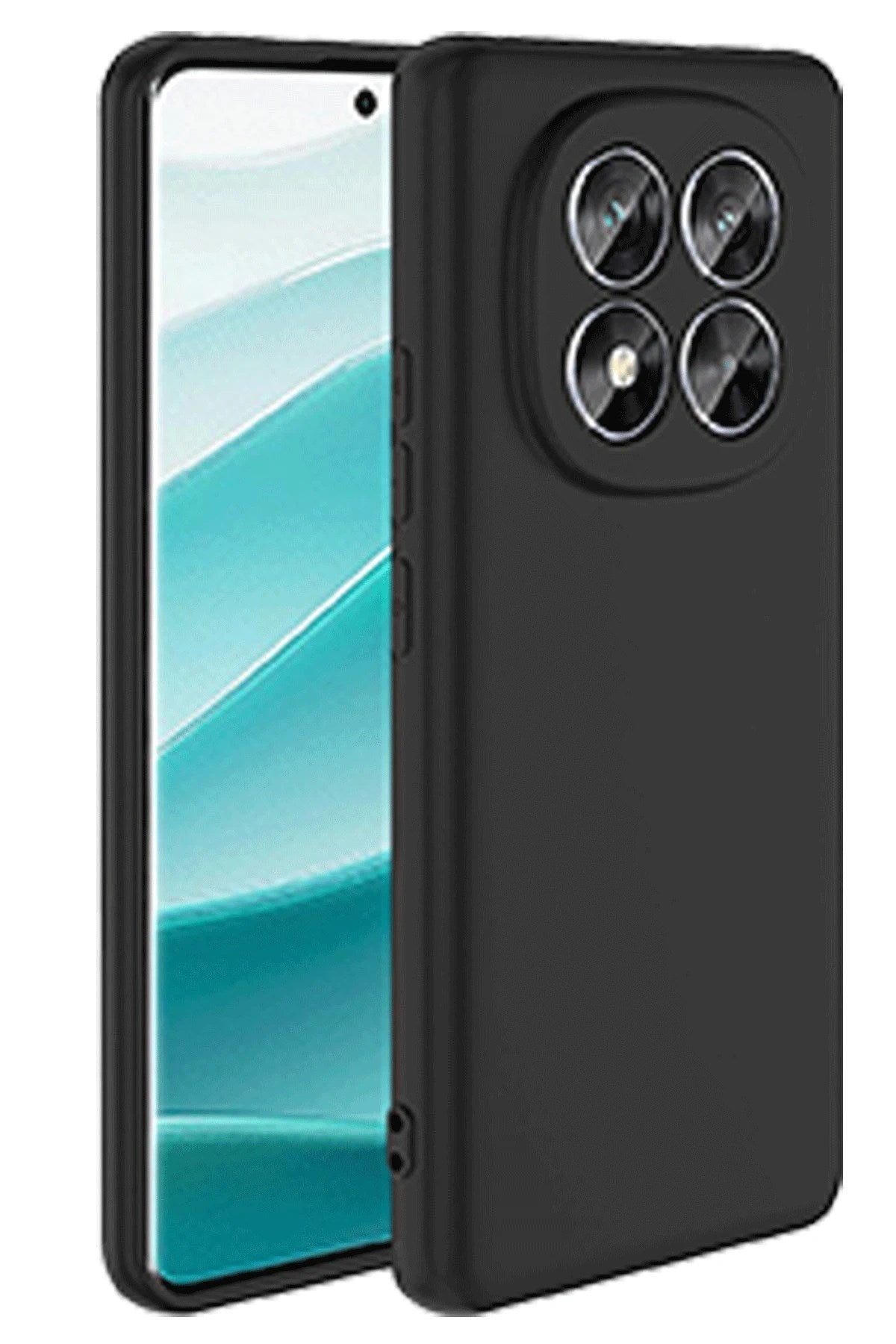 Mey İthalat® Redmi Note 14 Pro 4G Kılıf First Silikon - Siyah