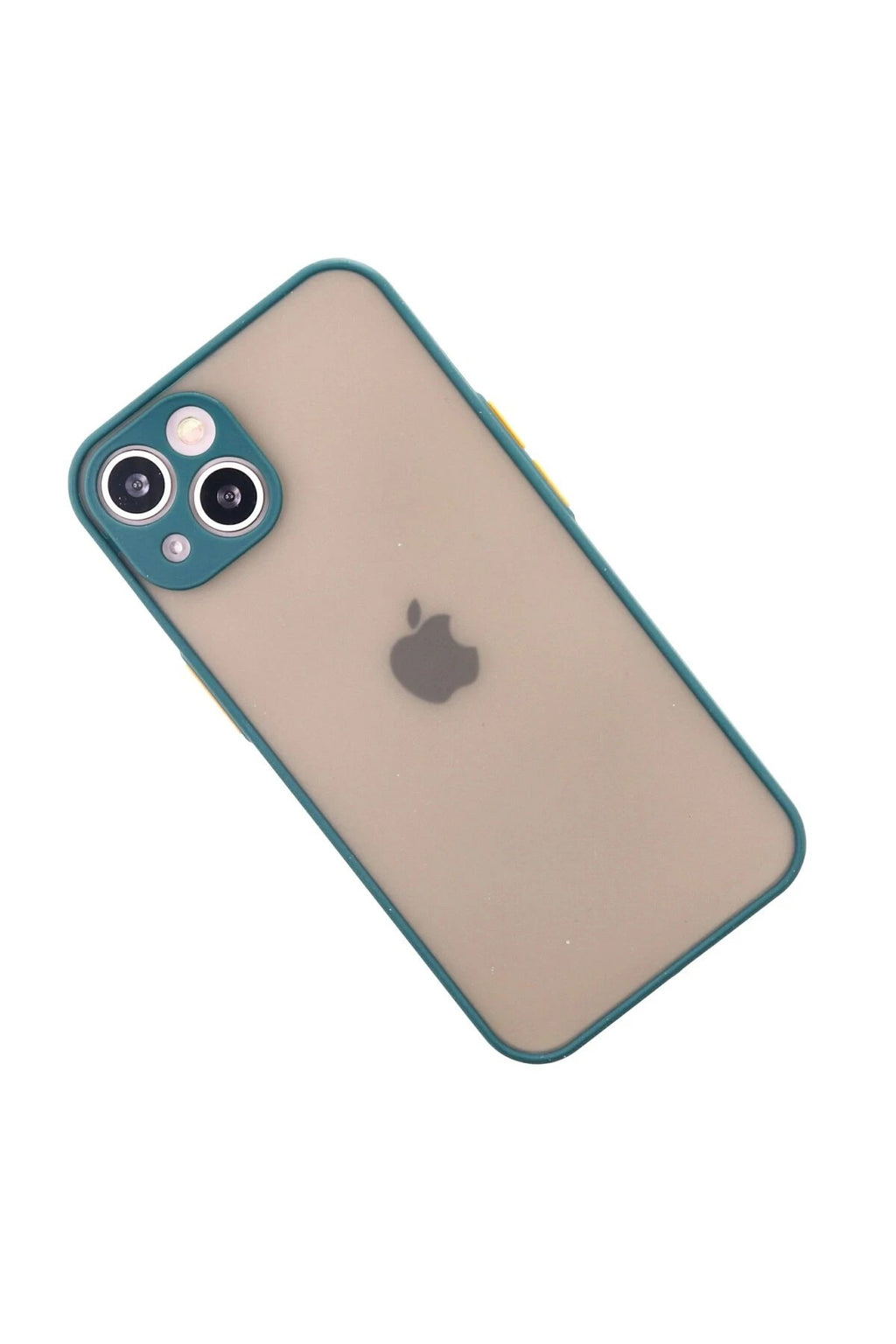 Mey İthalat® iPhone 14 Kılıf Montreal Silikon Kapak - Yeşil