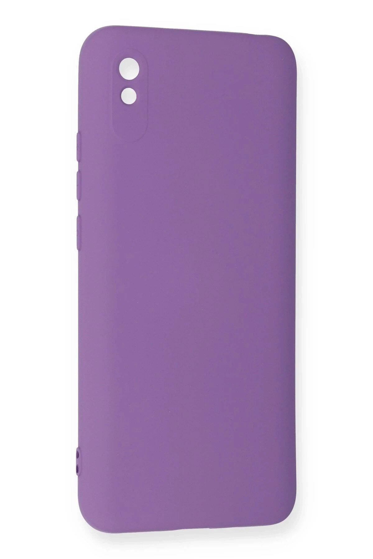 Mey İthalat® Redmi 9A Kılıf Nano içi Kadife Silikon - Mor