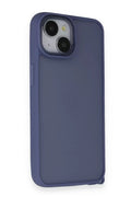 Mey İthalat® iPhone 14 Kılıf Elegant Kapak - Açık Mavi