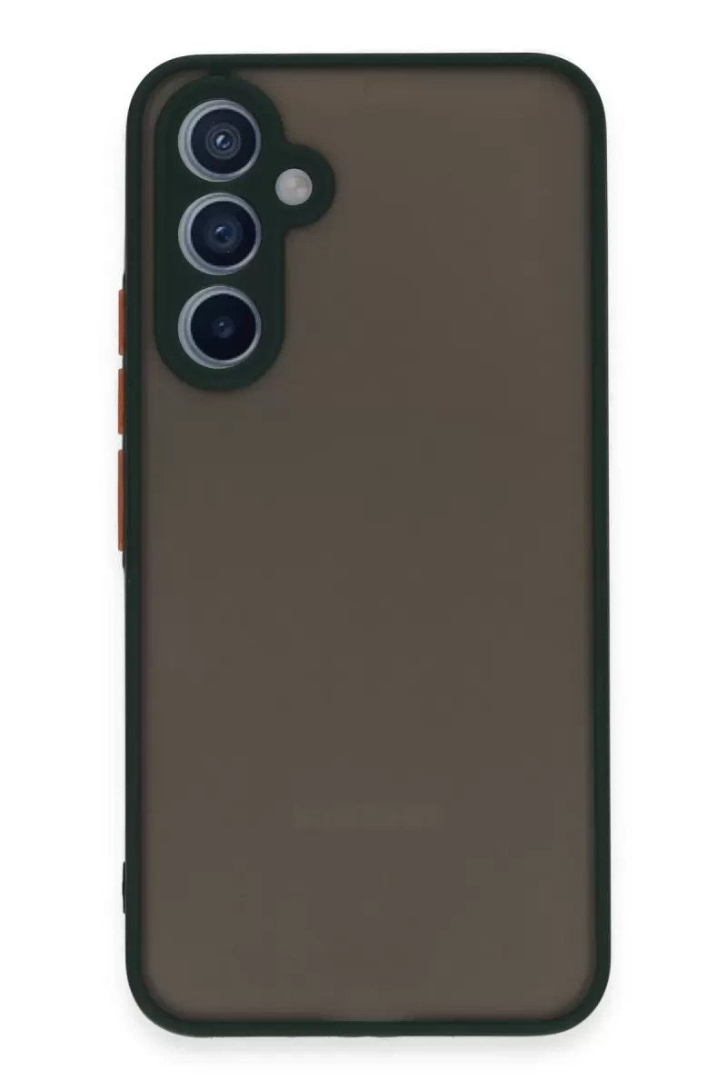 Mey İthalat® Samsung Galaxy A54 5G Kılıf Montreal Silikon Kapak - Yeşil