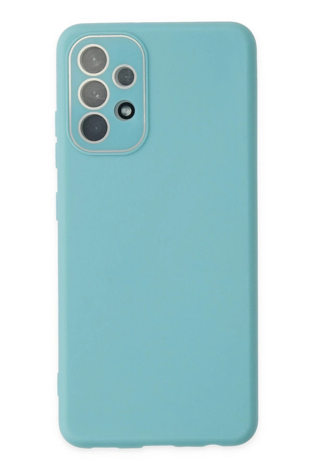 Mey İthalat® Samsung Galaxy A33 5G Kılıf Lansman Glass Kapak - Turkuaz