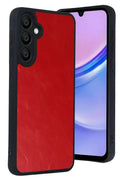 Mey İthalat® Samsung Galaxy A57 5G Aras Deri Kapak - Kırmızı