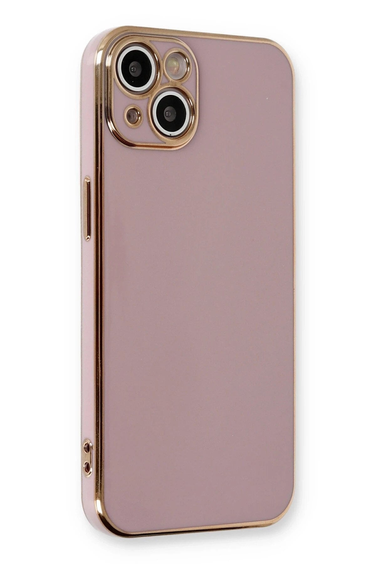 Mey İthalat® iPhone 13 Kılıf Volet Silikon - Mor