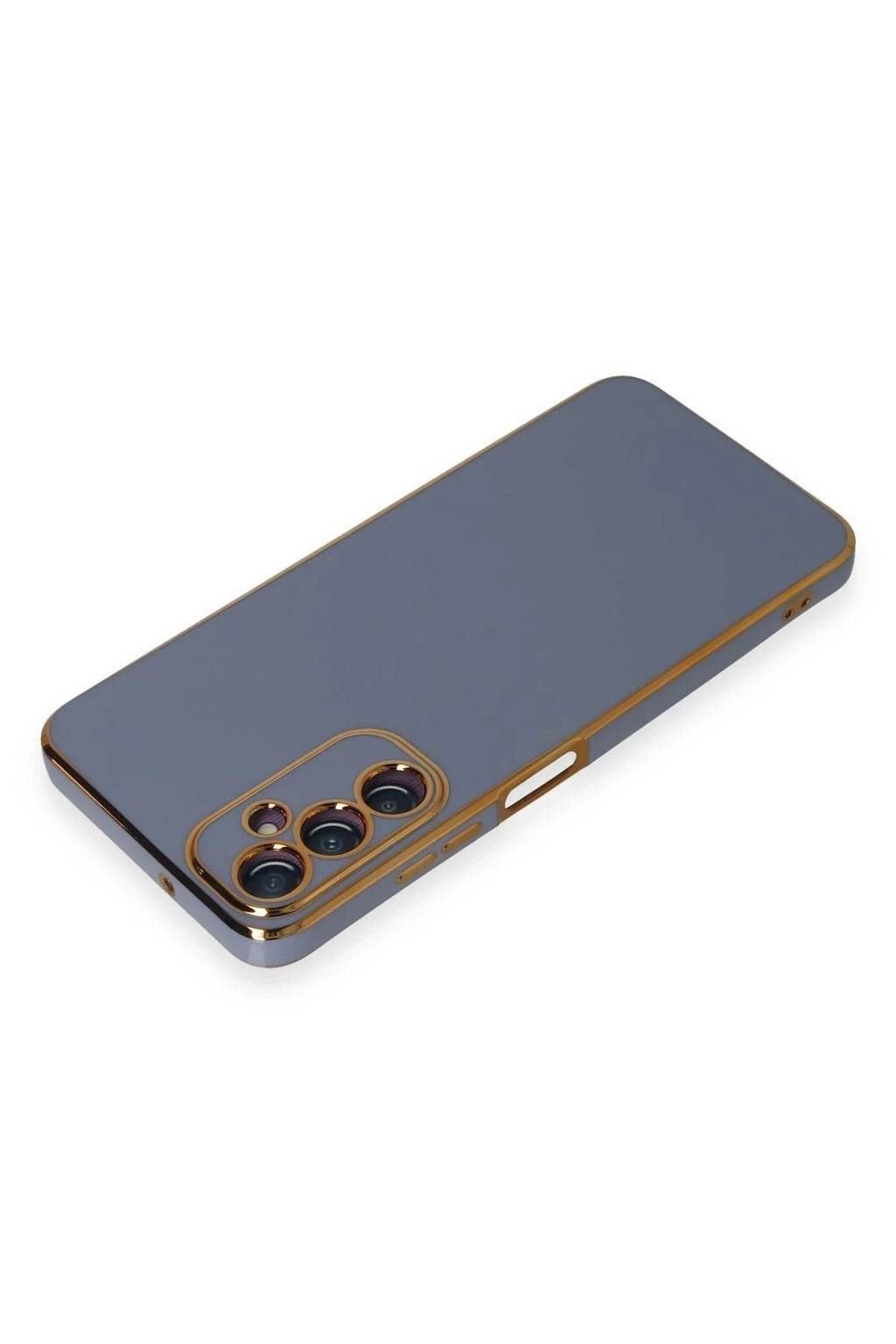 Mey İthalat® Samsung Galaxy A05S Kılıf Volet Silikon - Mavi