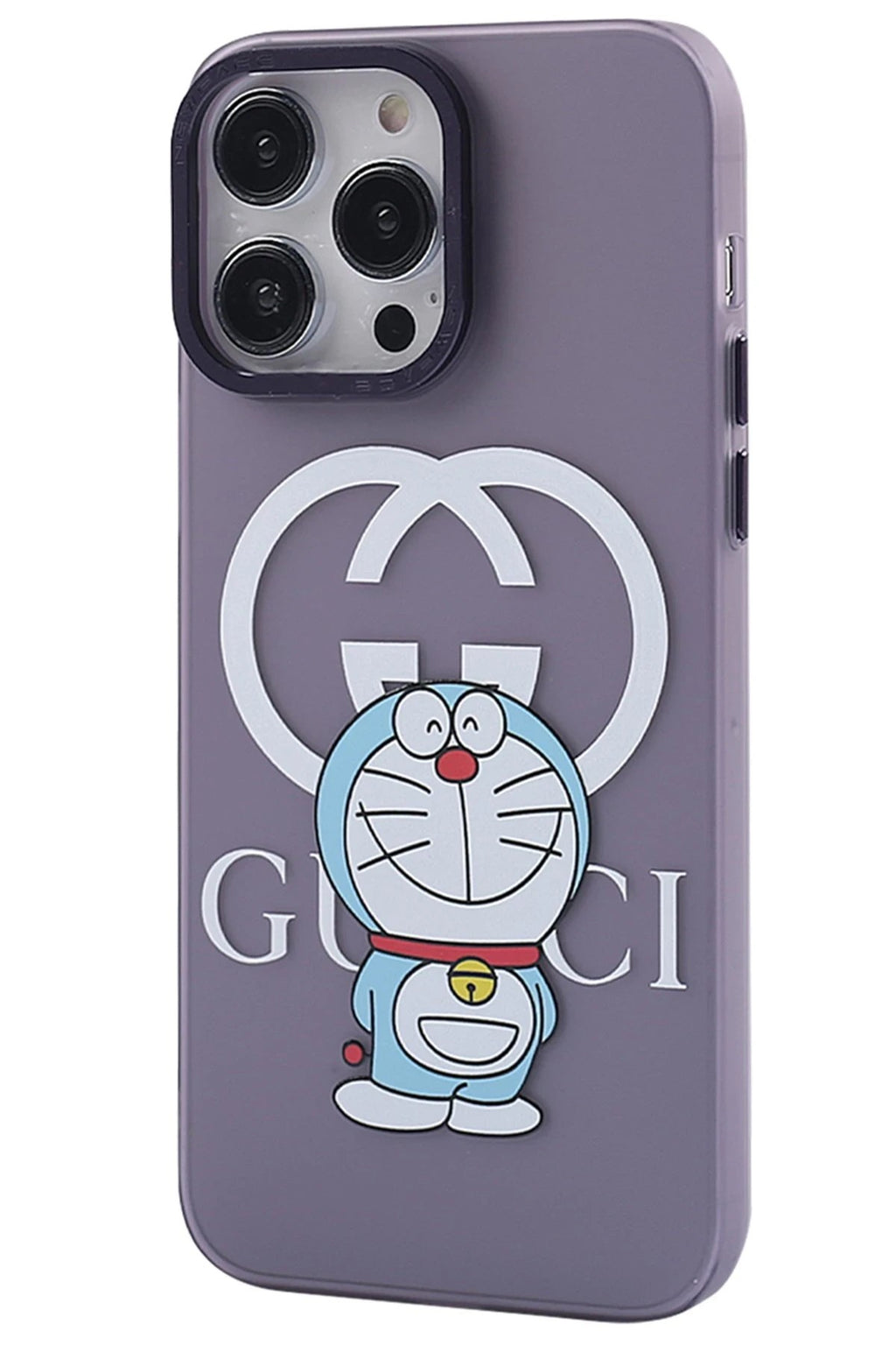 Mey İthalat® iPhone 14 Pro Kılıf Desenli Kapak - Mor - 3
