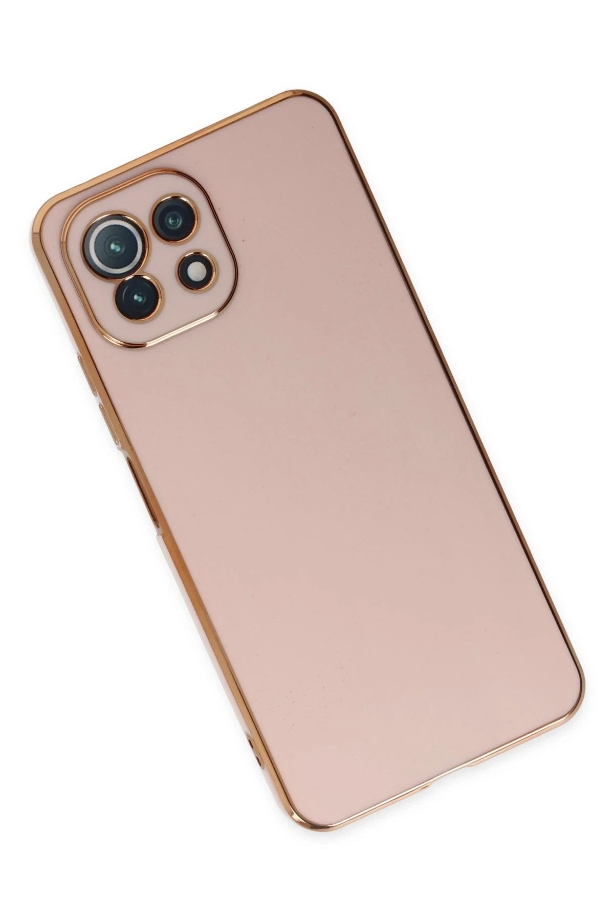 Mey İthalat® Mİ 11 Lite Kılıf Volet Silikon - Pembe