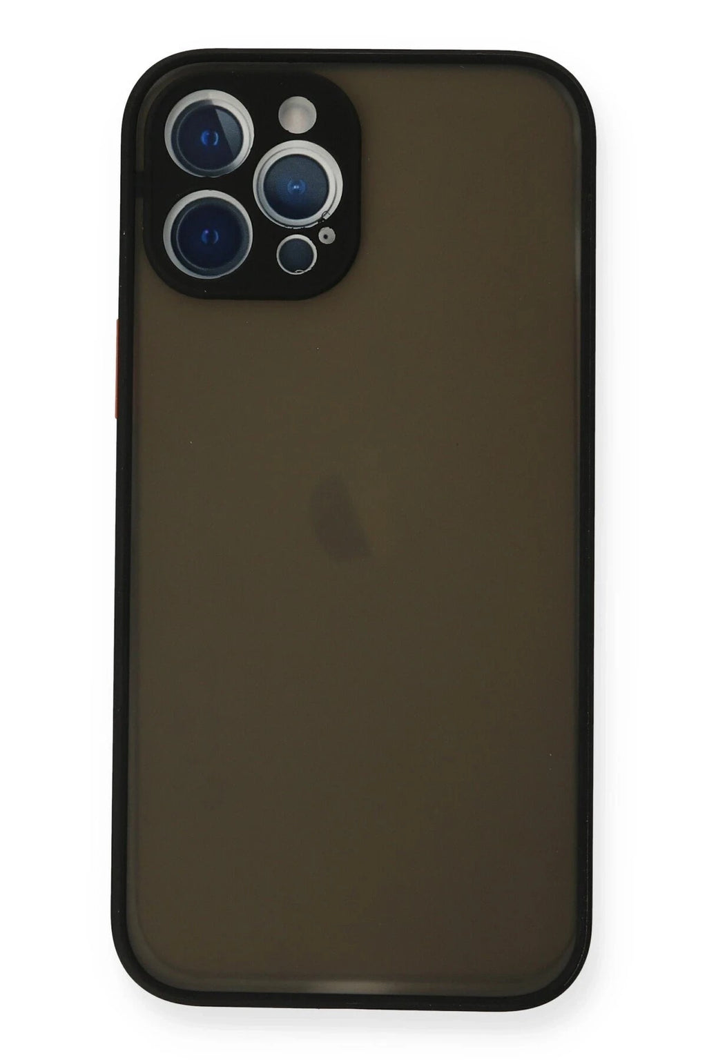 Mey İthalat® iPhone 12 Pro Kılıf Montreal Silikon Kapak - Siyah