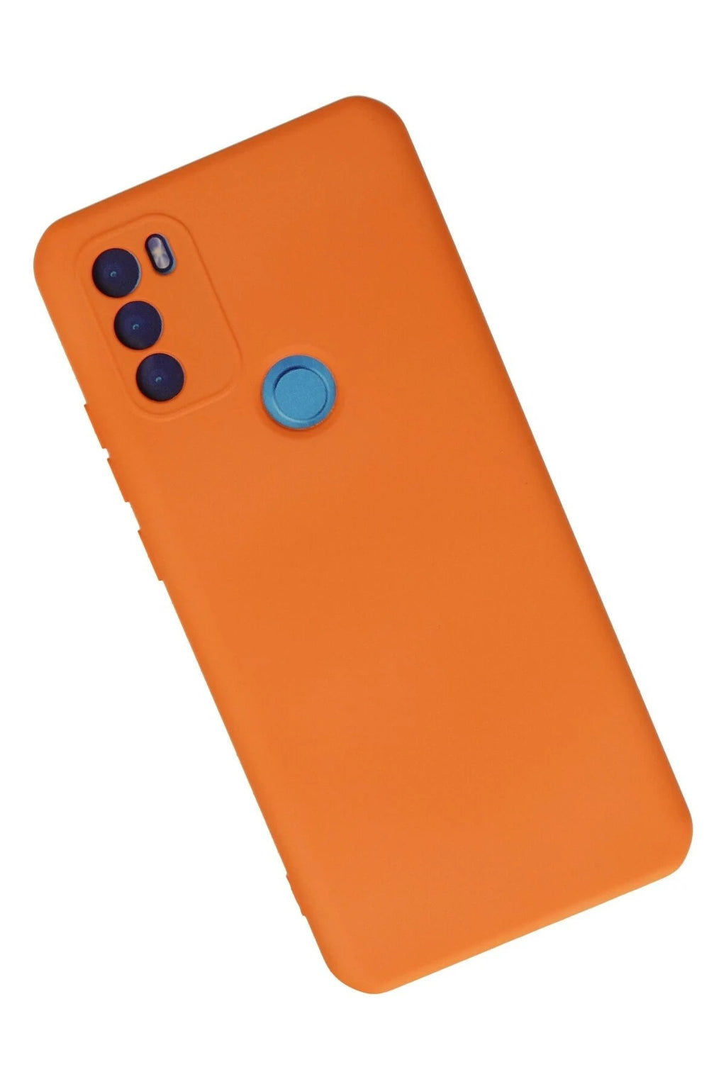 Mey İthalat® General Mobile GM 21 Plus Kılıf Nano içi Kadife Silikon - Turuncu