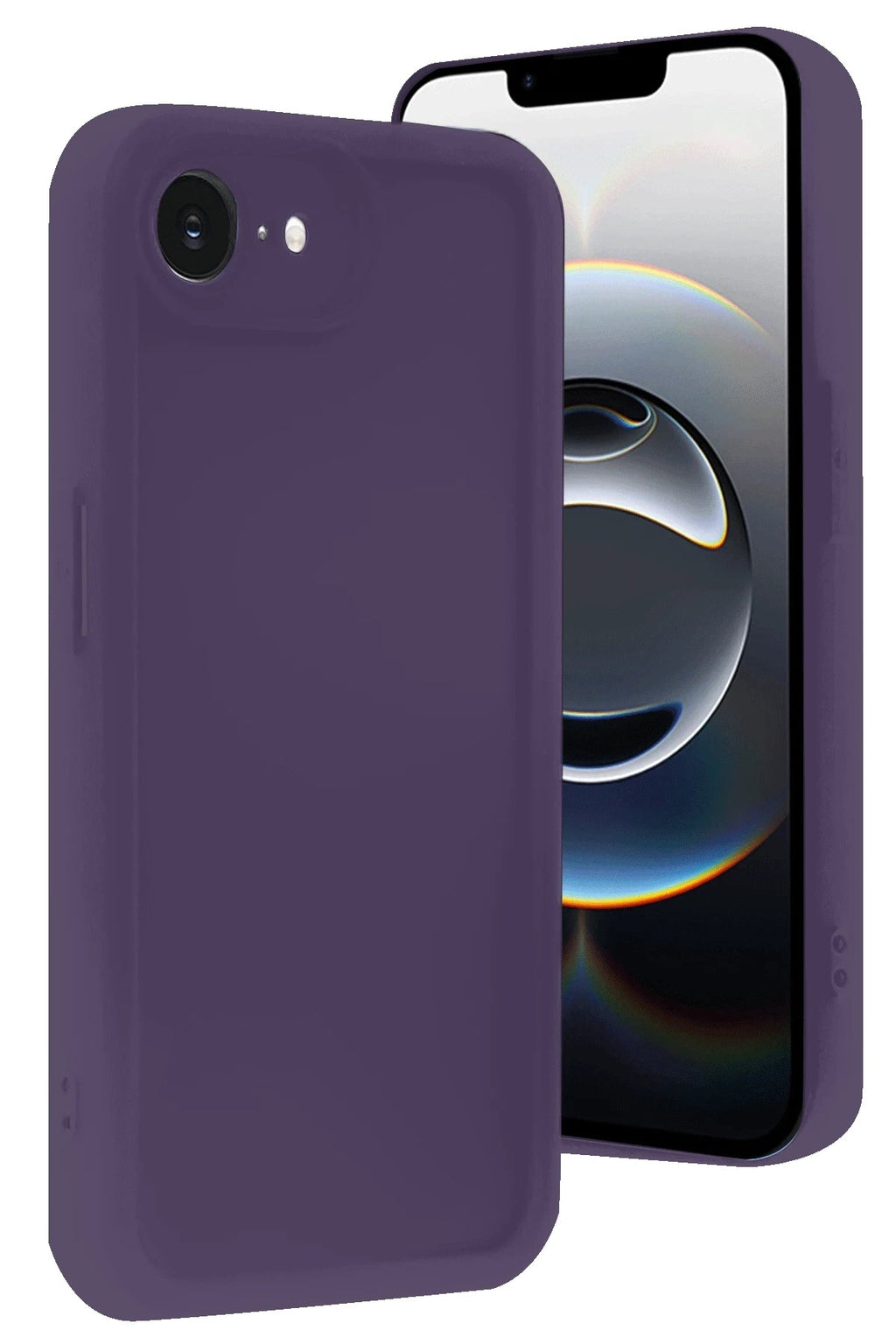 Mey İthalat® iPhone 16E Kılıf Viera Silikon - Mor