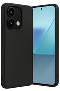 Mey İthalat® Redmi Note 13 4G Kılıf Aras Deri Kapak - Siyah