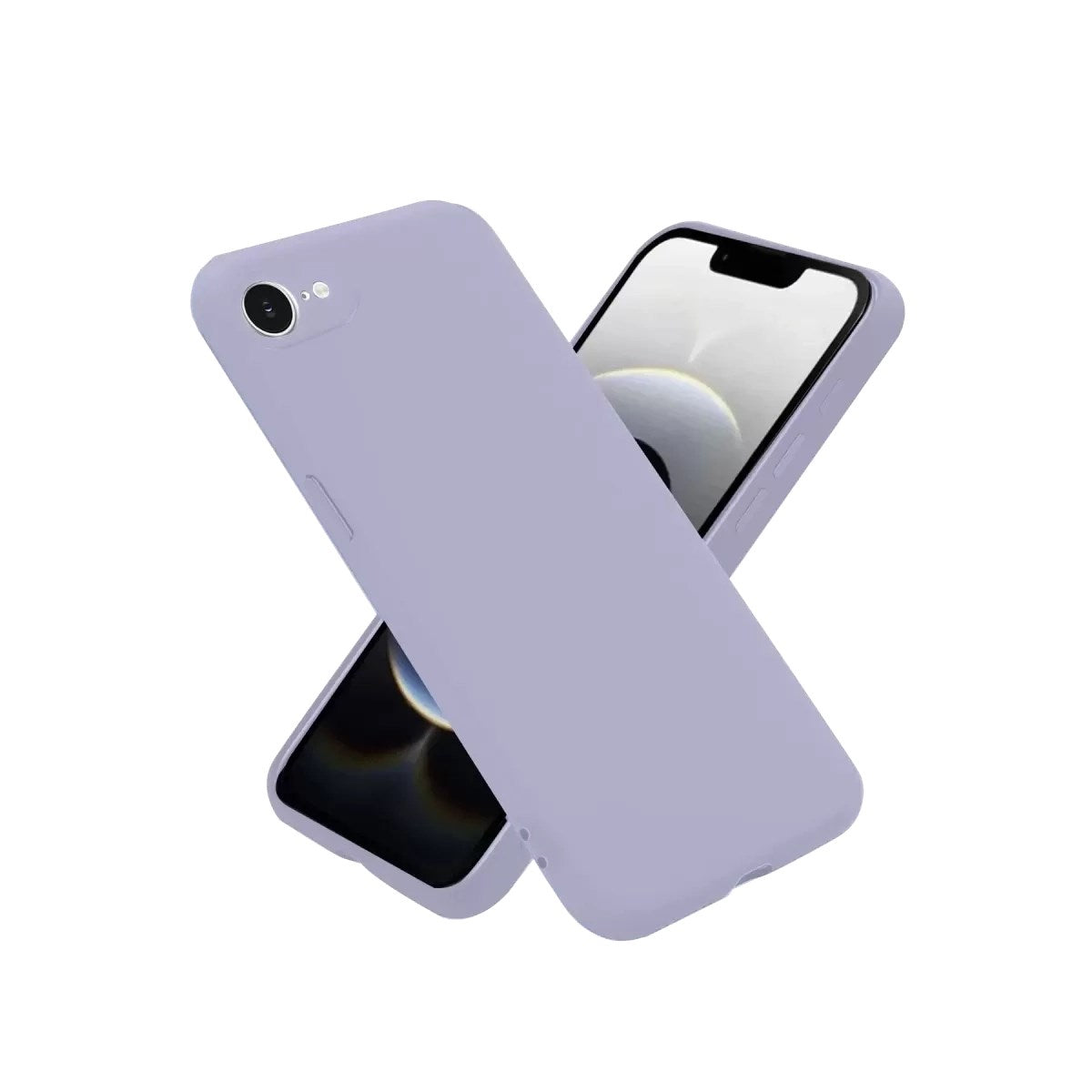 Mey İthalat® iPhone 16E Kılıf Nano içi Kadife Silikon - Lila