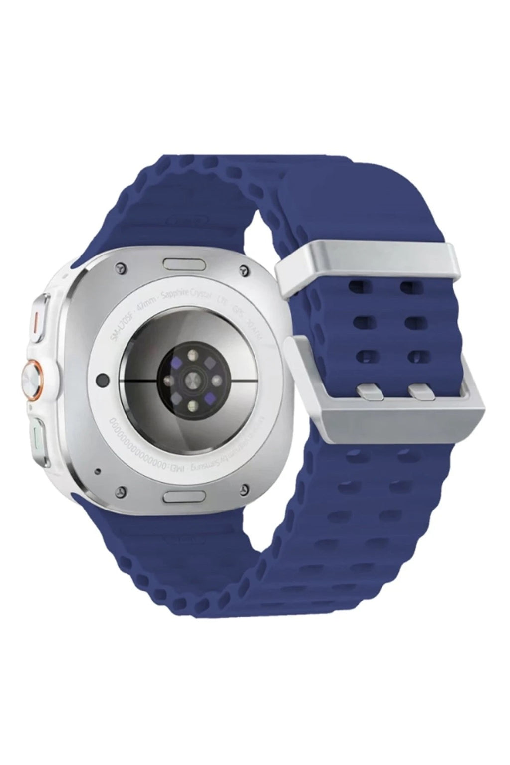 Mey İthalat® Watch 7 Ultra KR417 Rug Silikon Kordon - Lacivert