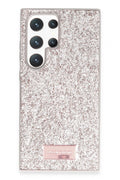 Mey İthalat® Samsung Galaxy S24 Ultra Bright Simli Kapak - Gold