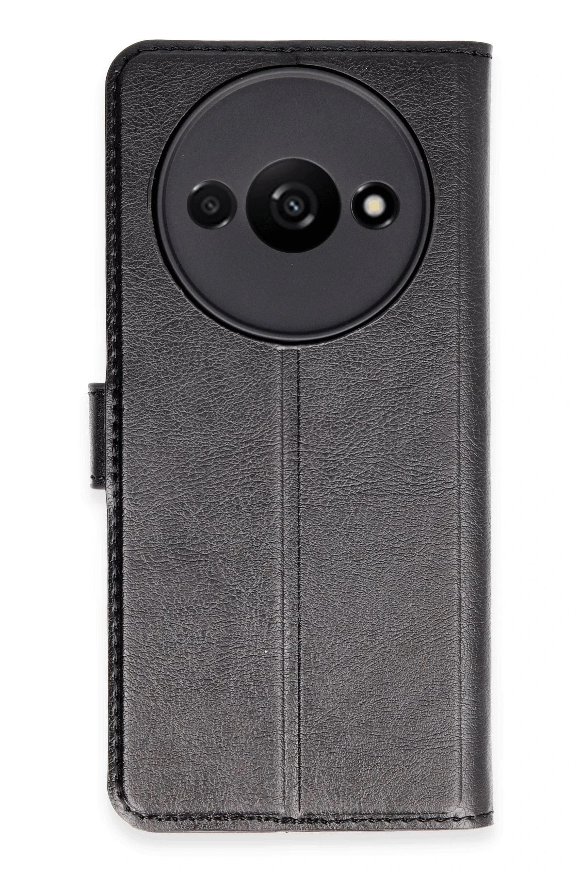 Mey İthalat® Redmi A3 4G Kılıf Trend S Plus Kapaklı Kılıf - Siyah