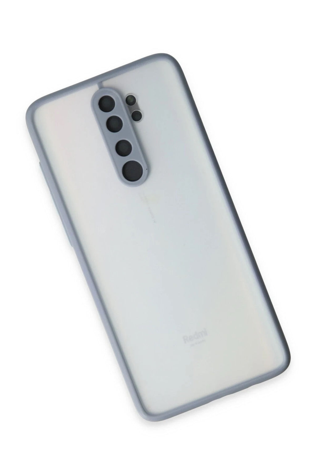 Mey İthalat® Redmi Note 8 Pro Kılıf Montreal Silikon Kapak - Gri