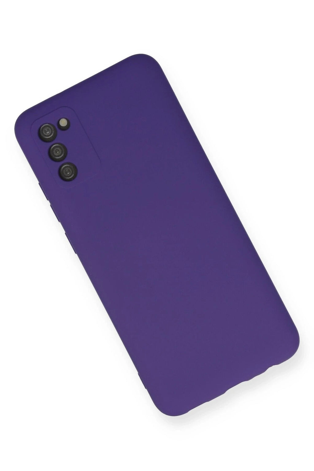 Mey İthalat® Samsung Galaxy A03S Kılıf Nano içi Kadife Silikon - Mor