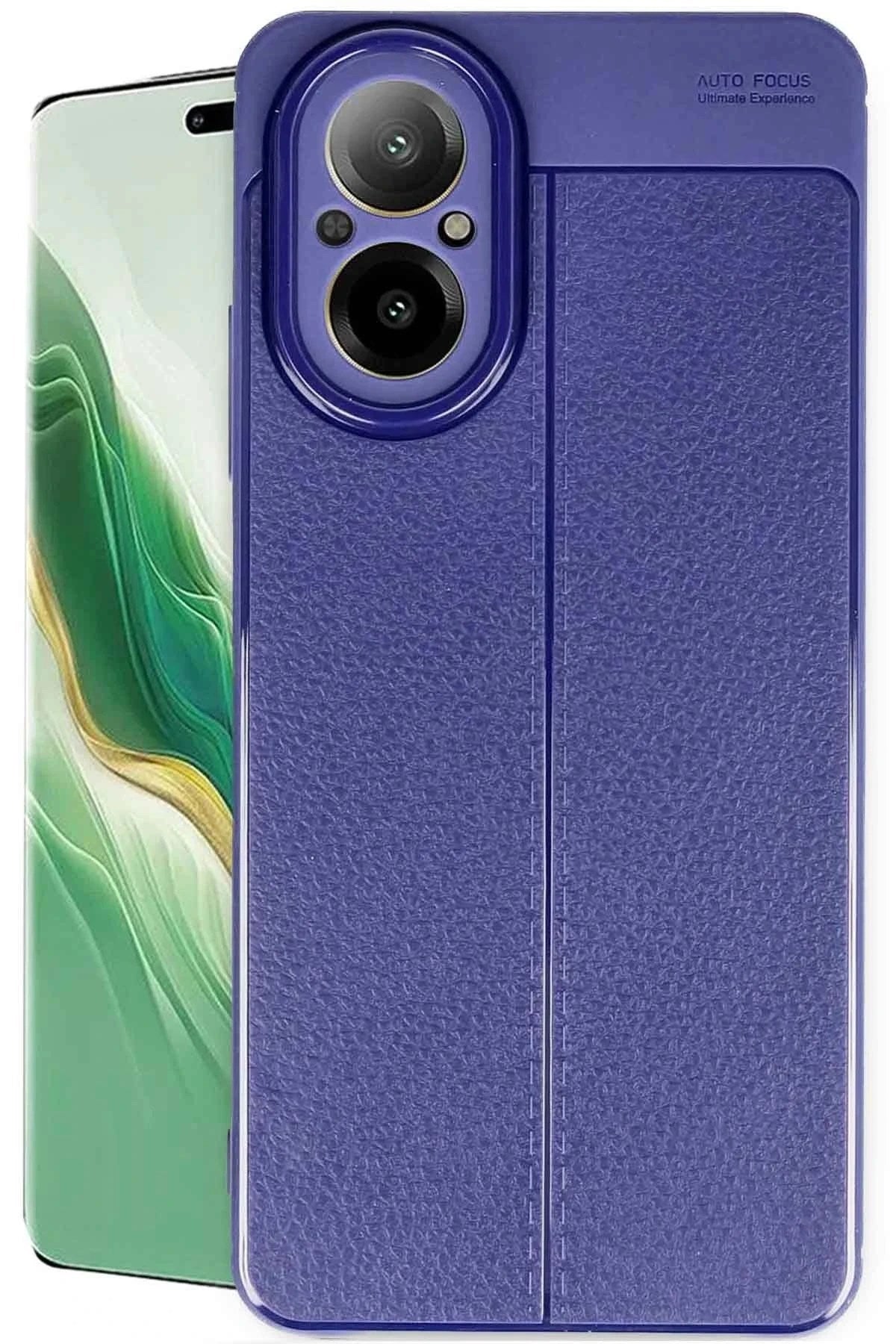 Mey İthalat® Realme 12 Lite Kılıf Auto Focus Kapak - Lacivert