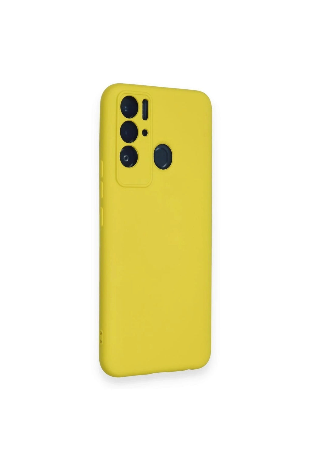 Mey İthalat® Tecno Pova Neo Kılıf Nano içi Kadife Silikon - Sarı