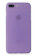 Mey İthalat® iPhone 7 Plus Kılıf PP Ultra İnce Kapak - Mor