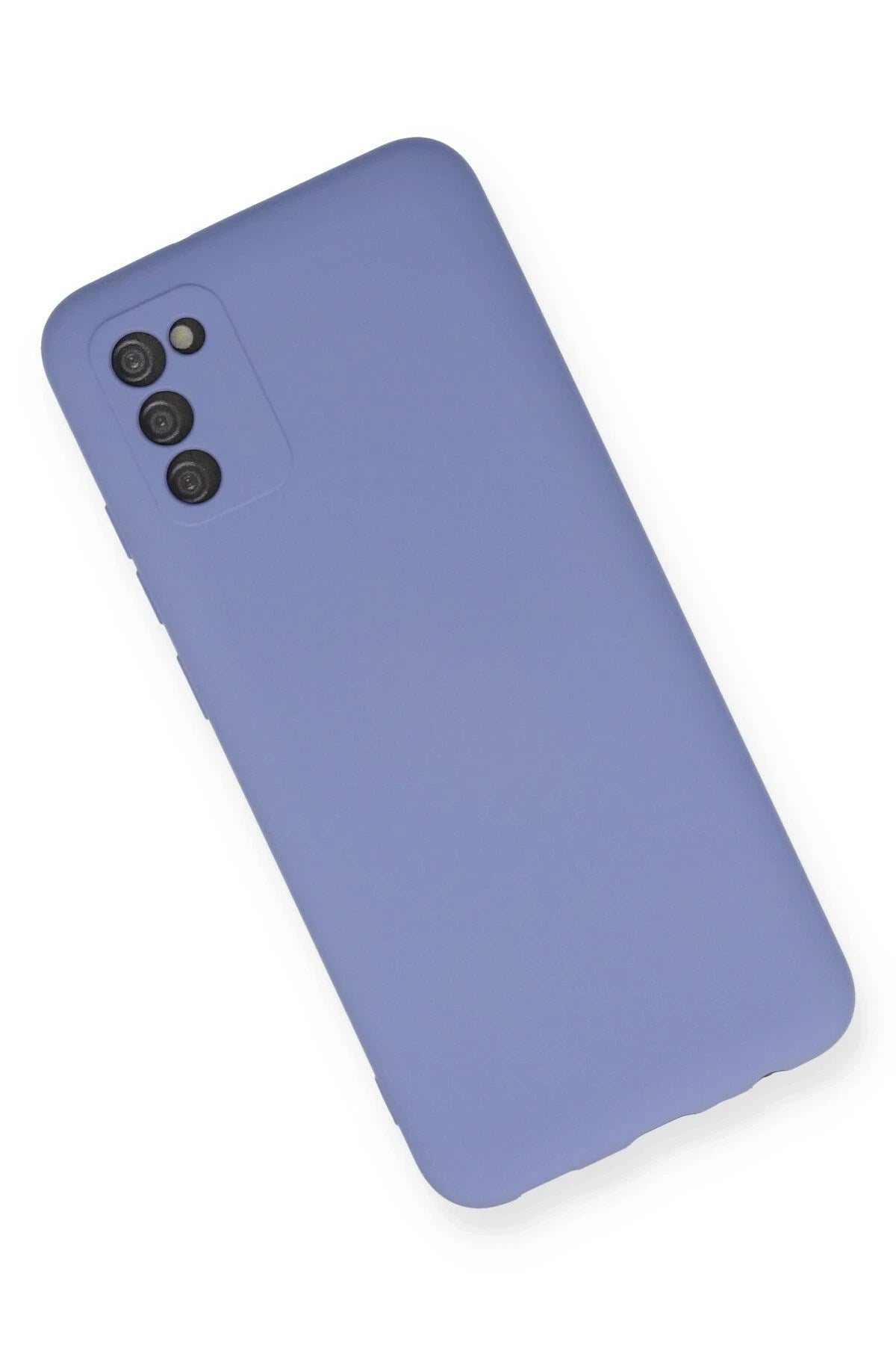 Mey İthalat® Samsung Galaxy A03S Kılıf Nano içi Kadife Silikon - Lila