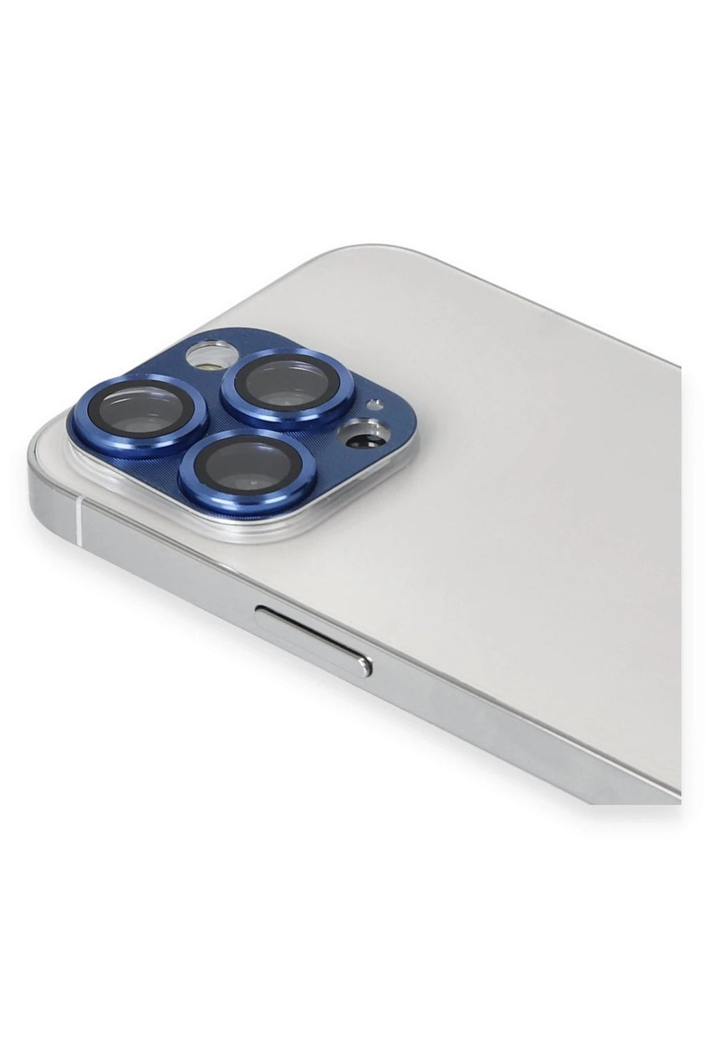 Mey İthalat® iPhone 13 Pro Max Pers Alüminyum Kamera Lens - Lacivert
