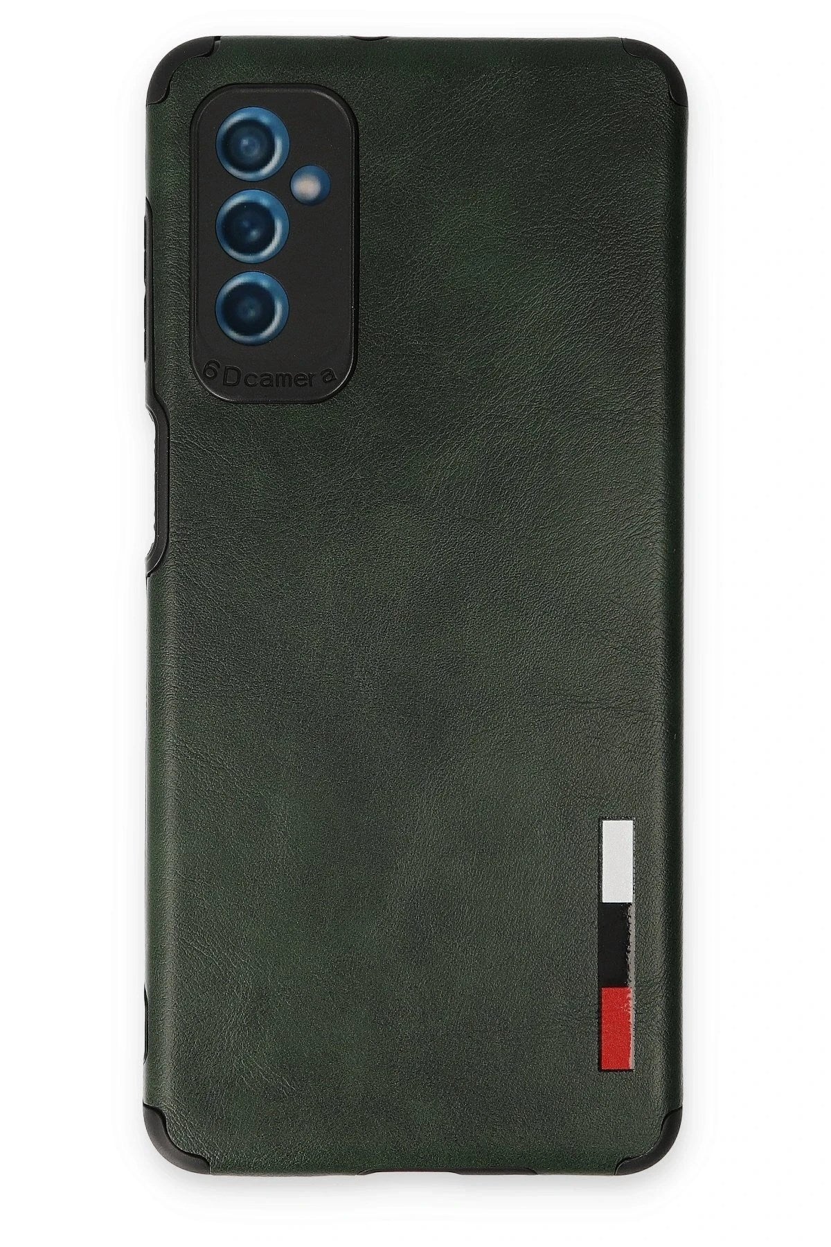 Mey İthalat® Samsung Galaxy M52 5G Kılıf Loop Deri Silikon - Yeşil