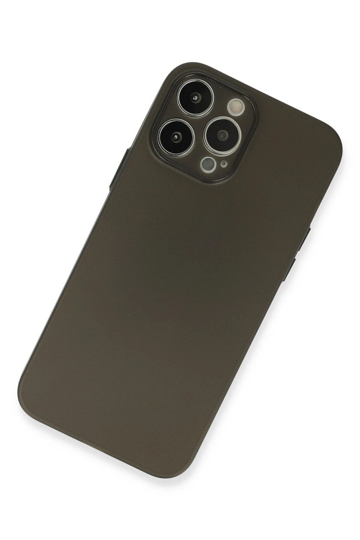 Mey İthalat® iPhone 13 Pro Kılıf Puma Silikon - Gri