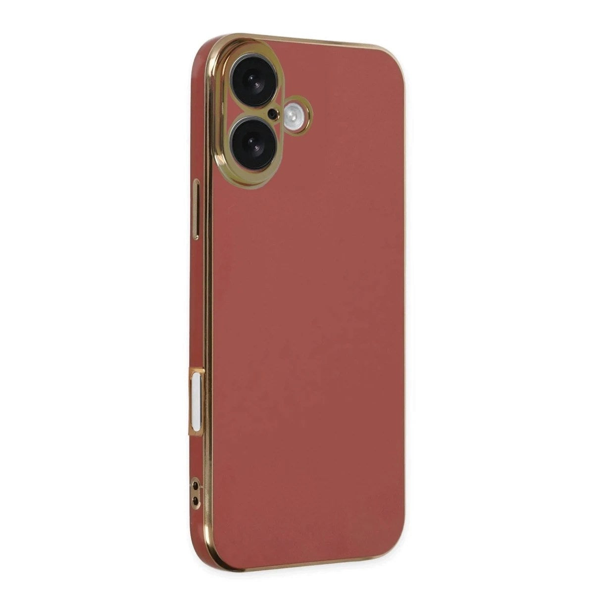 Mey İthalat® iPhone 16 Kılıf Volet Silikon - Kırmızı