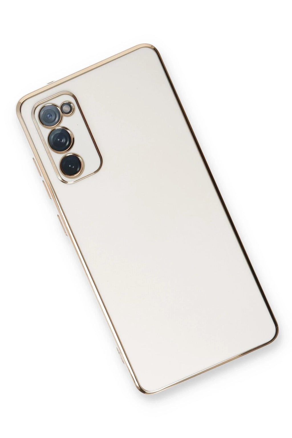 Mey İthalat® Samsung Galaxy S20 FE Kılıf Volet Silikon - Beyaz