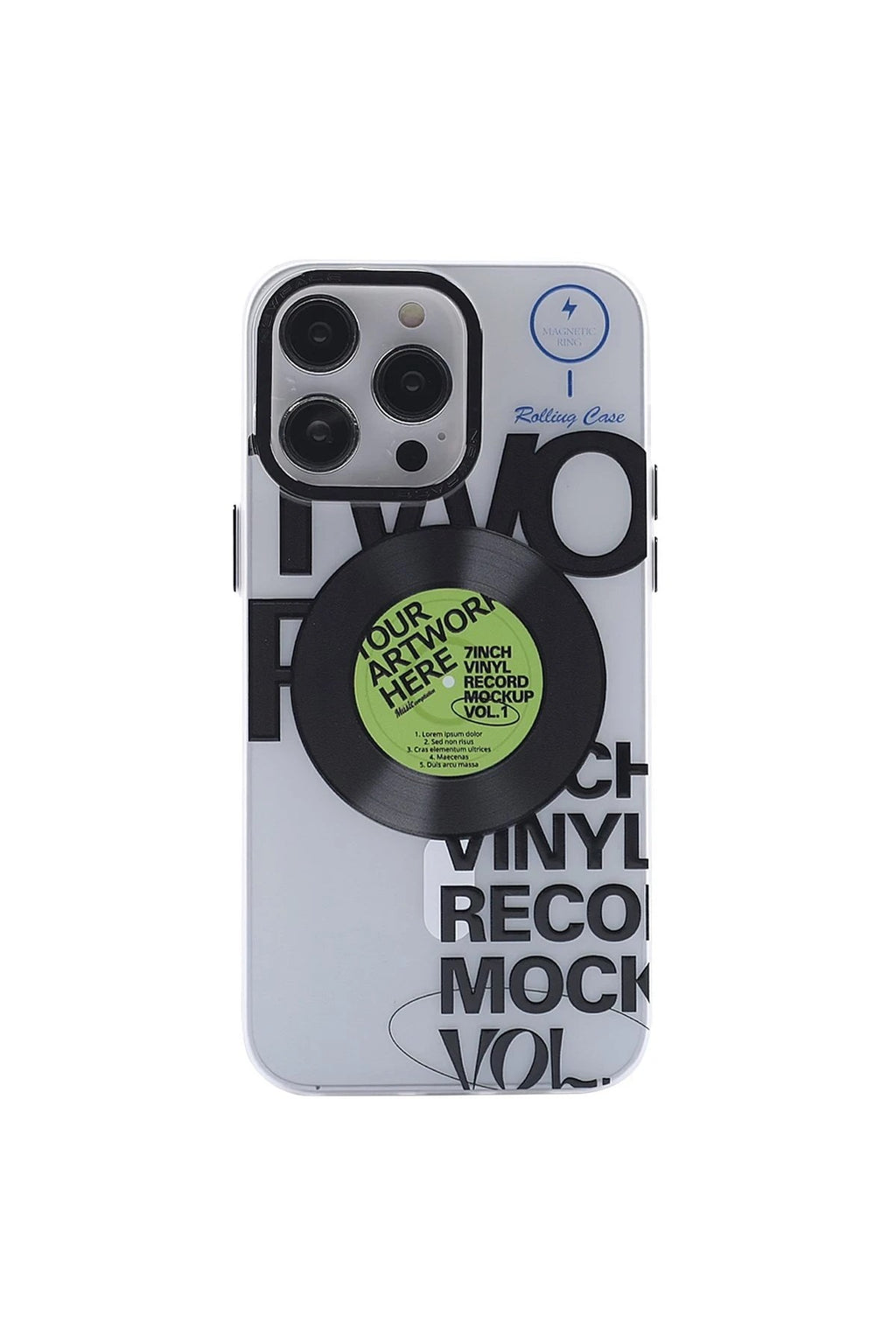 Mey İthalat® iPhone 14 Pro Kılıf Apollo Magneticsafe Desenli Kapak - Apollo Şeffaf - 5
