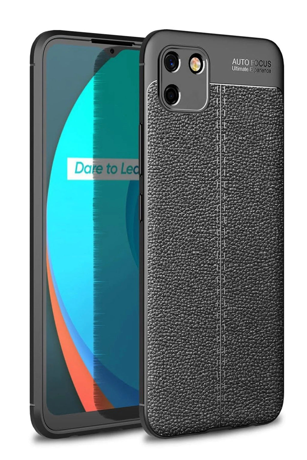 Mey İthalat® Realme C11 2021 Kılıf Auto Focus Kapak - Siyah