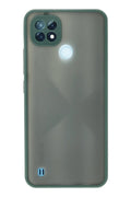 Mey İthalat® Realme C21 Kılıf Montreal Silikon Kapak - Yeşil