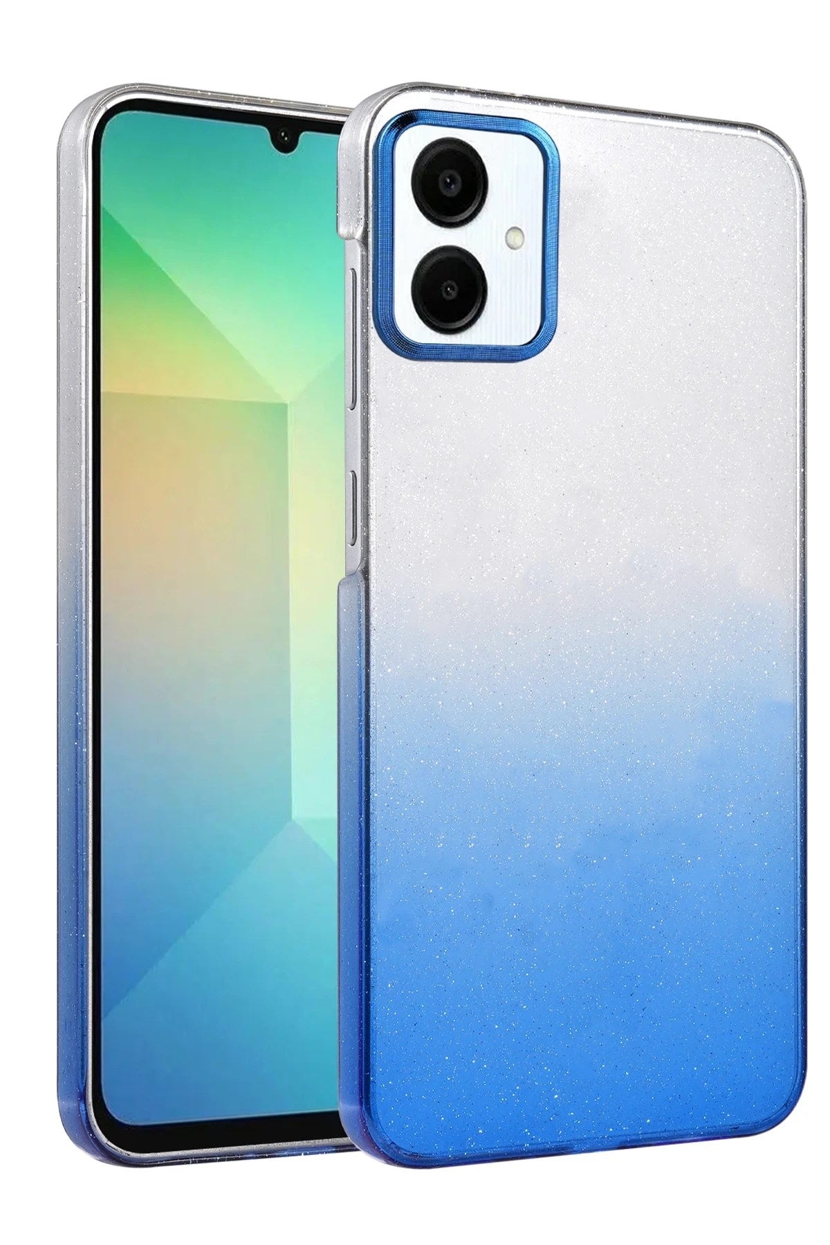 Mey İthalat® Samsung Galaxy A06 Glossy Kapak - Mavi
