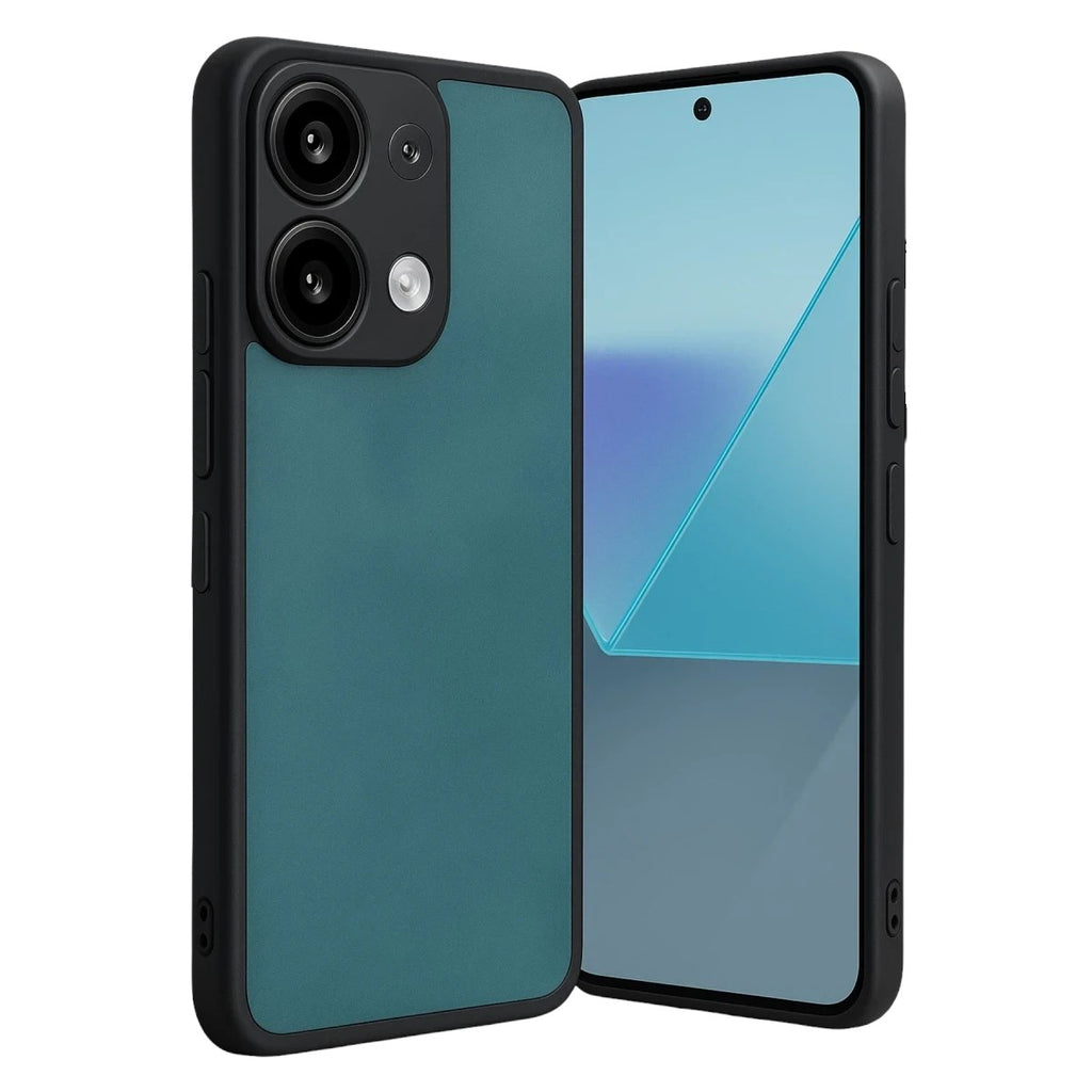 Mey İthalat® Redmi Note 13 Pro 4G Kılıf Aras Deri Kapak - Açık Yeşil