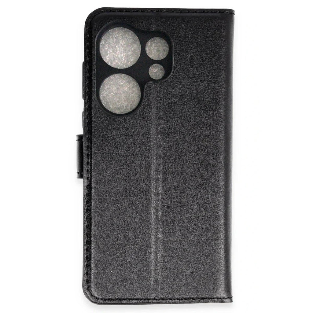 Mey İthalat® Tecno Camon 20 Prime Trend S Plus Kapaklı Kılıf - Siyah