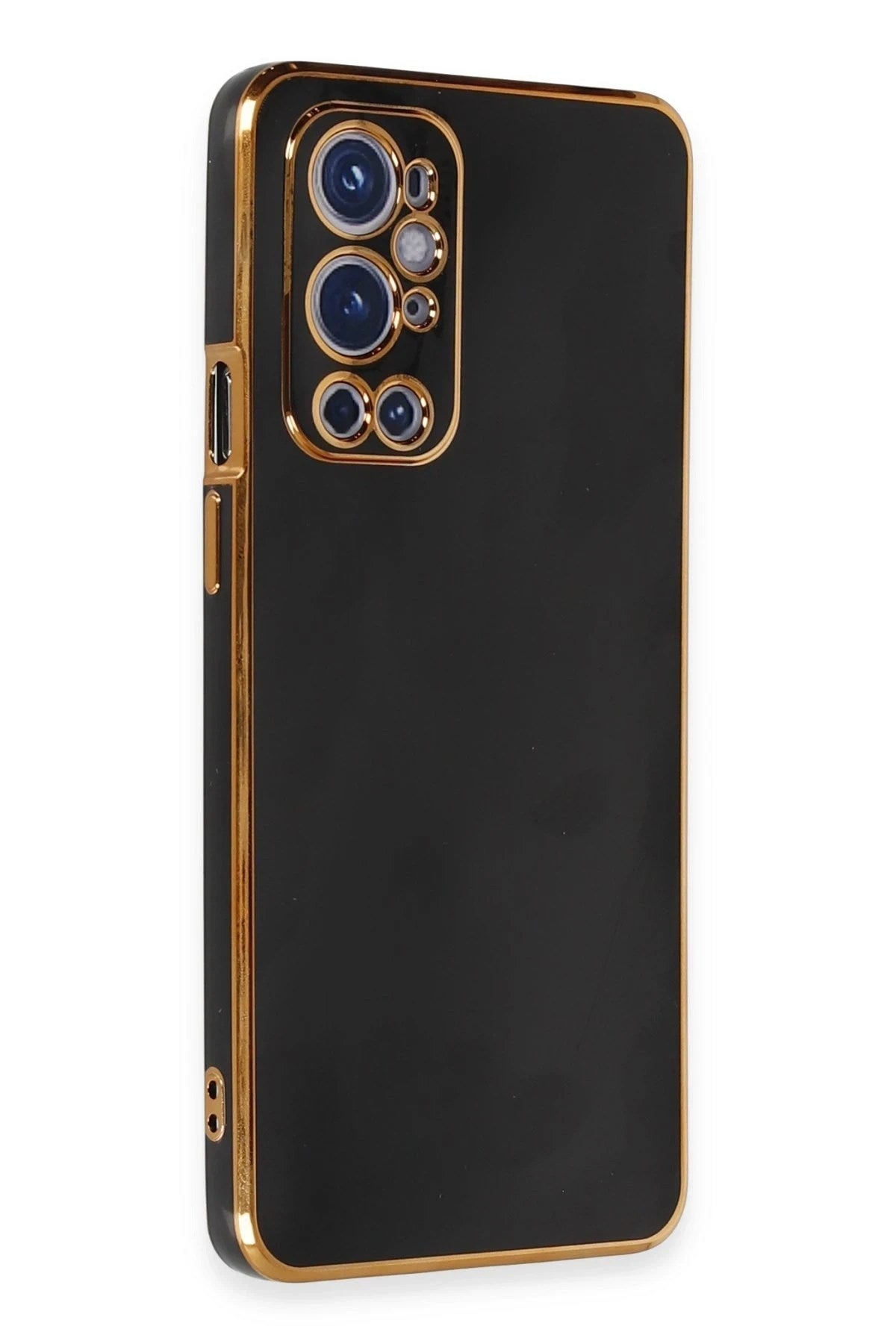 Mey İthalat® One Plus 9 Pro Kılıf Volet Silikon - Siyah