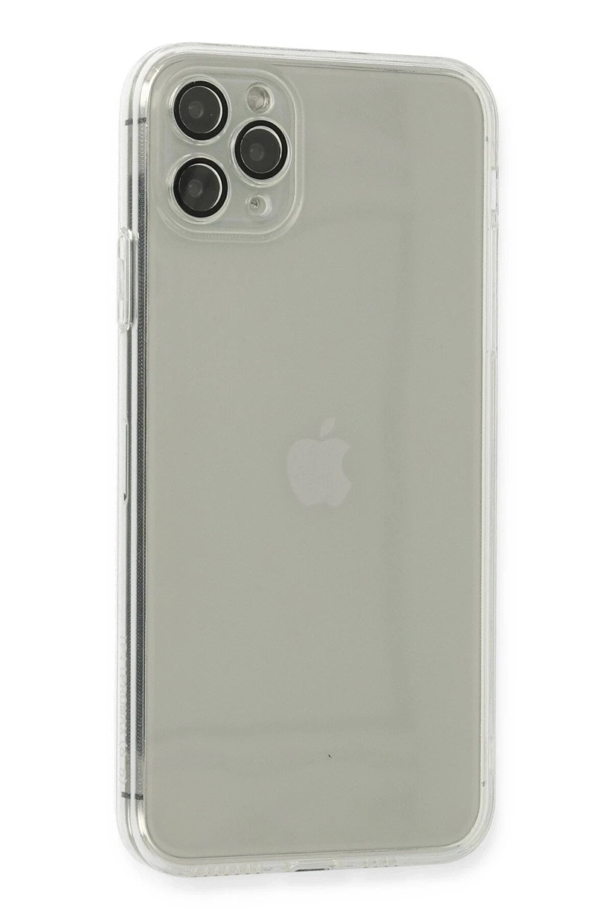 Mey İthalat® iPhone 11 Pro Max Kılıf Fly Lens Silikon - Şeffaf