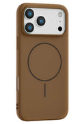 Mey İthalat® iPhone 17 Pro Max Jully Magsafe Kapak - Kahverengi