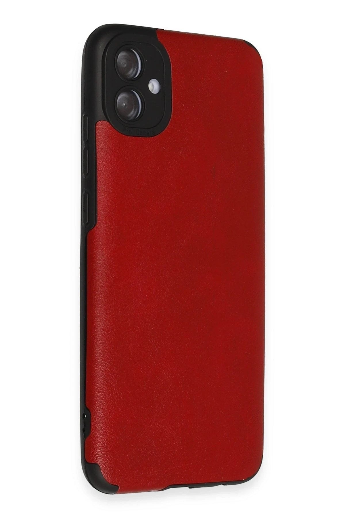 Mey İthalat® Samsung Galaxy A04E Kılıf Loop Deri Silikon - Kırmızı