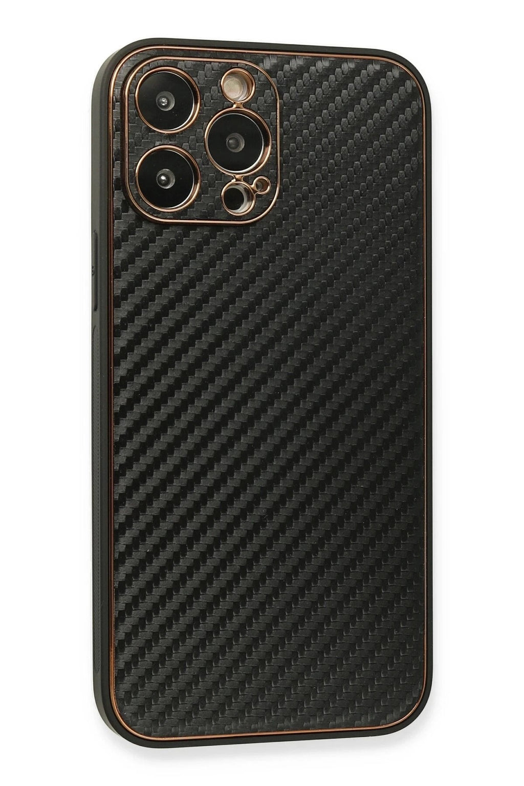 Mey İthalat® iPhone 13 Pro Kılıf Coco Karbon Silikon - Siyah