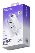 Mey İthalat® iPhone 11 Bilvis 5in1 3D Magic Cam Ekran Koruyucu - Siyah