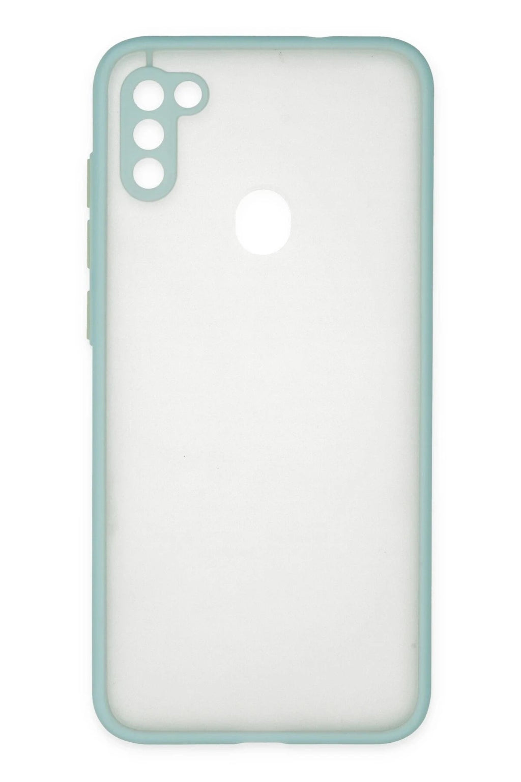 Mey İthalat® Samsung Galaxy A11 Kılıf Montreal Silikon Kapak - Turkuaz