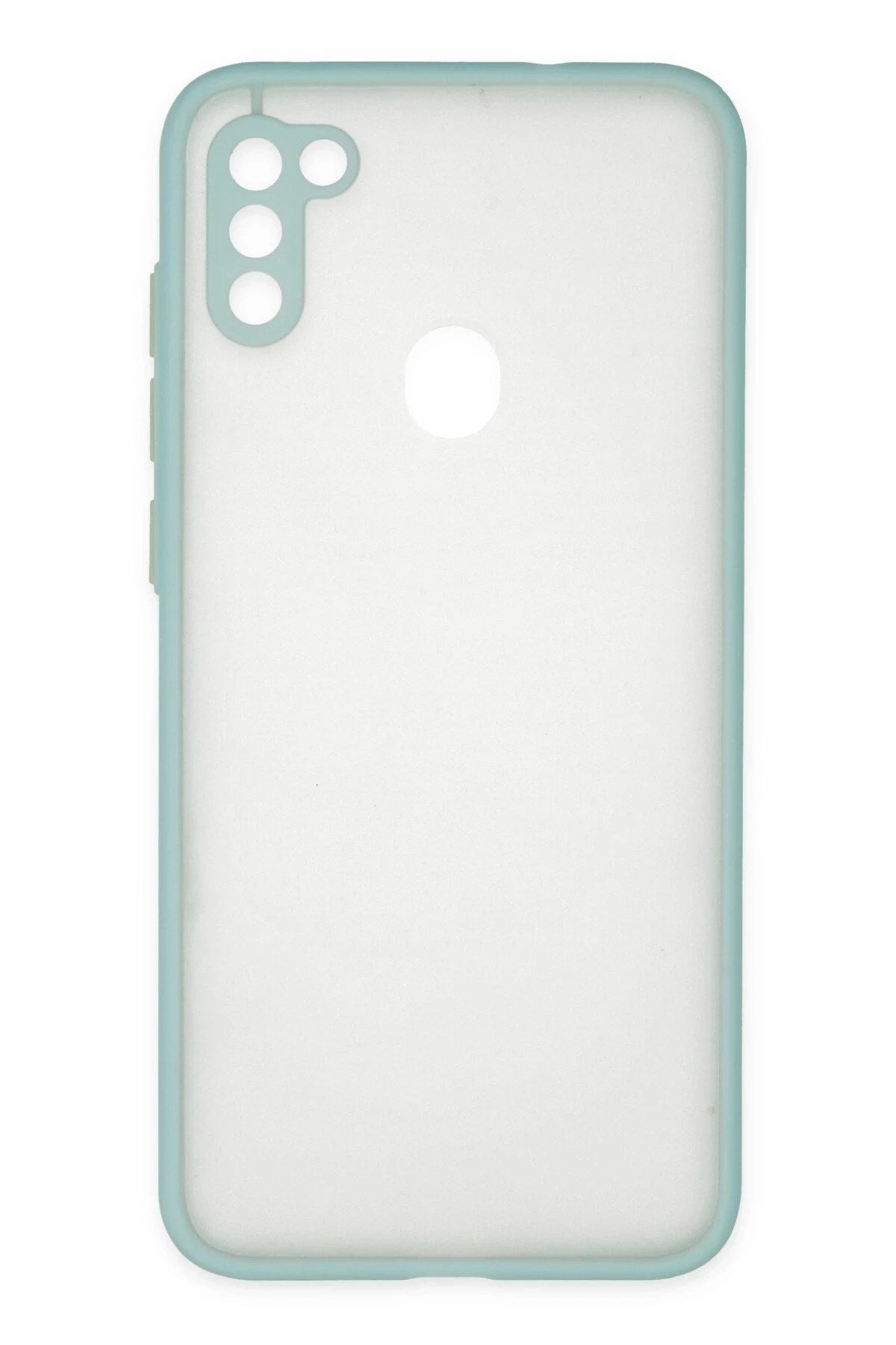 Mey İthalat® Samsung Galaxy A11 Kılıf Montreal Silikon Kapak - Turkuaz