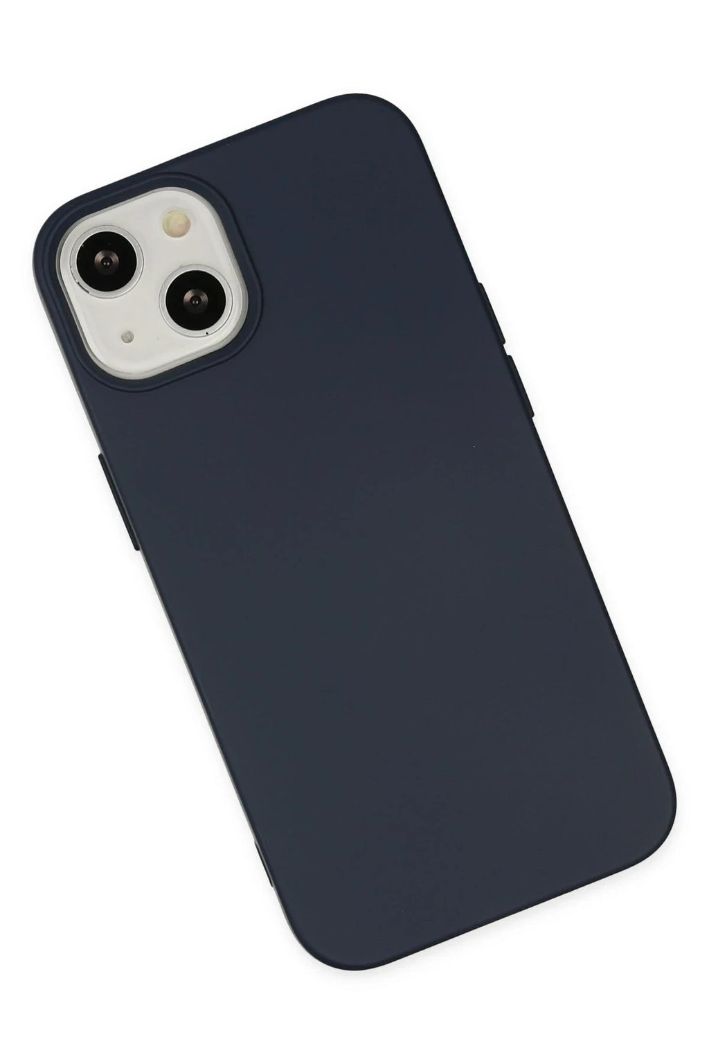 Mey İthalat® iPhone 14 Plus Kılıf Nano içi Kadife Silikon - Lacivert