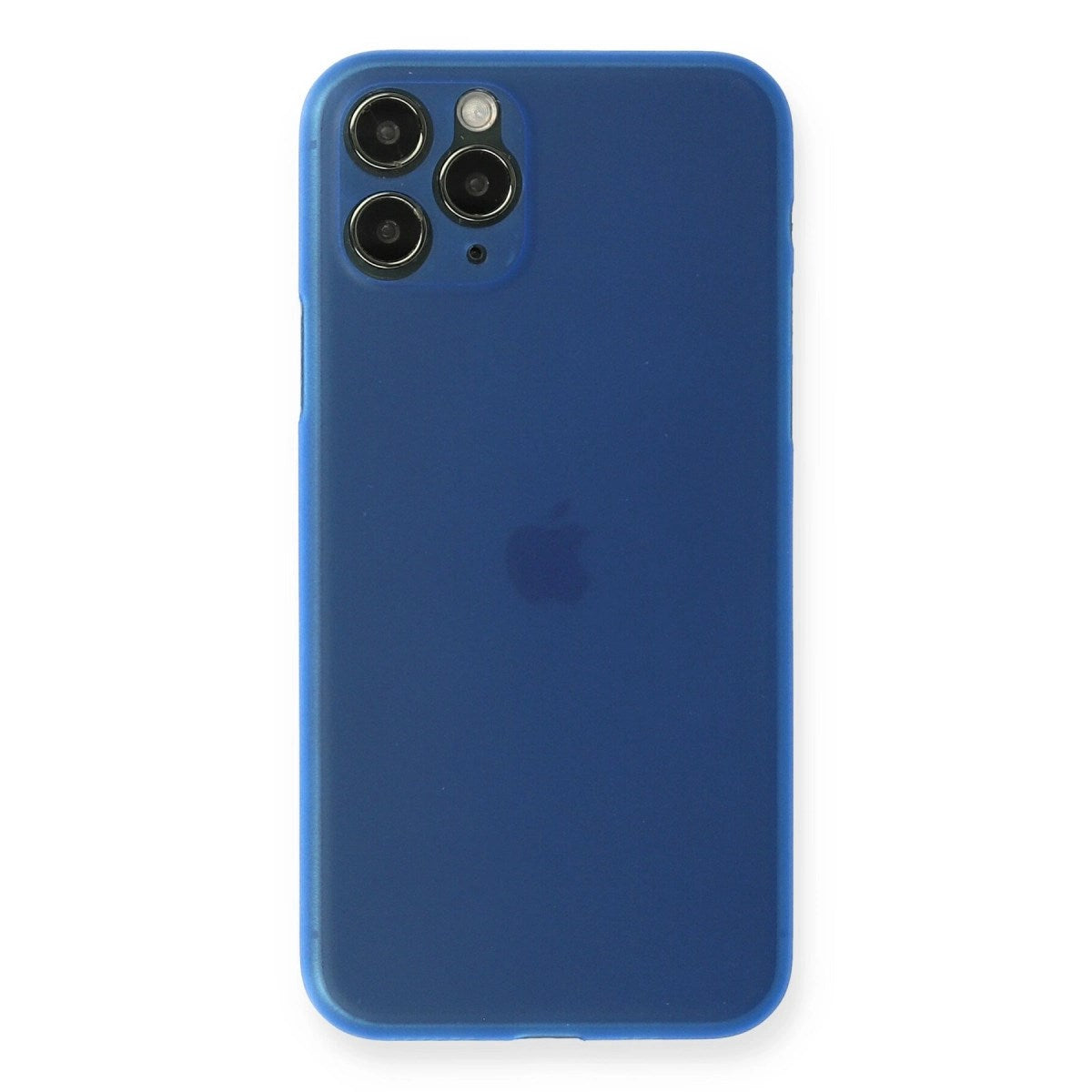 Mey İthalat® iPhone 11 Pro Max Kılıf PP Ultra İnce Kapak - Mavi