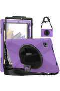 Mey İthalat® Samsung Galaxy X200 Tab A8 10.5 Kılıf Amazing Tablet Kapak - Mor