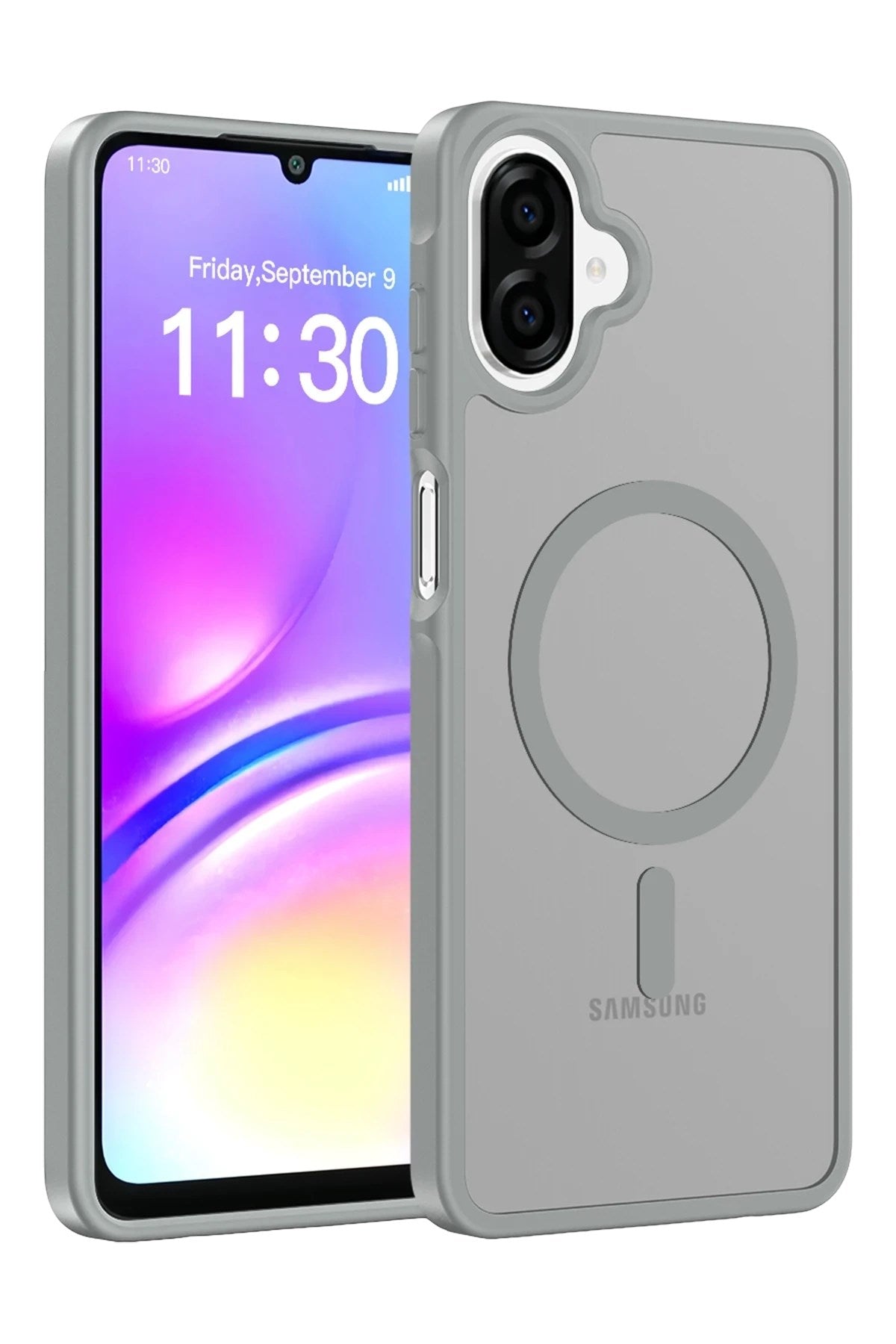 Mey İthalat® Samsung Galaxy A07 4G Jota Magsafe Kapak - Titan Gri